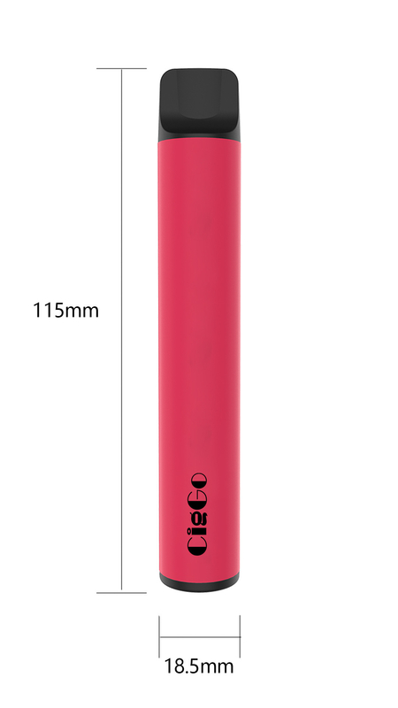 6.5ML Electrical Heating Smoking Device 1500 Puffs 950Mah Battery