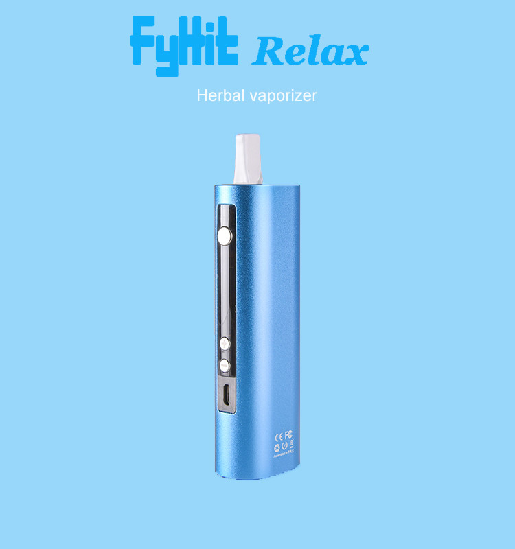 2600MAH Ceramic Mouthpiece Weed Vape Fyhit Relax Aluminium Alloy