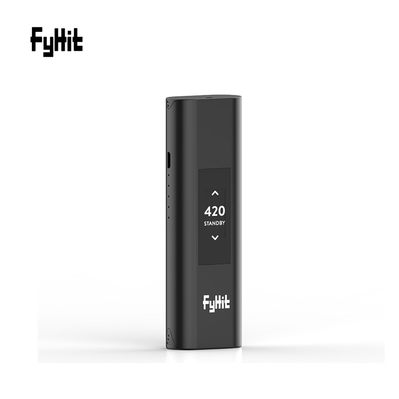 2 In 1 Smart Dry Herb Vaporizer Black Vaporizer With Custom logo Vaporizer