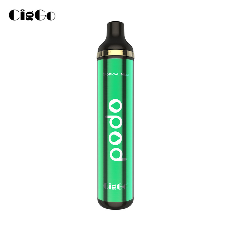 5% Salt Nicotine Disposable E Cigarette Smooth Tastes Tropical Mult