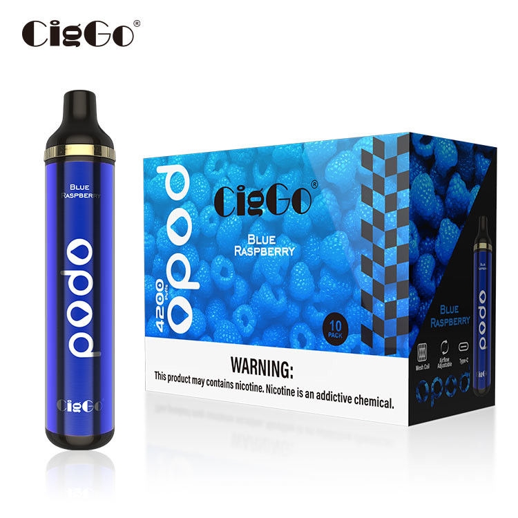 4000 Puffs Mesh Coil Disposable Vape 10ml Capacity Salt Nicotine Flavors