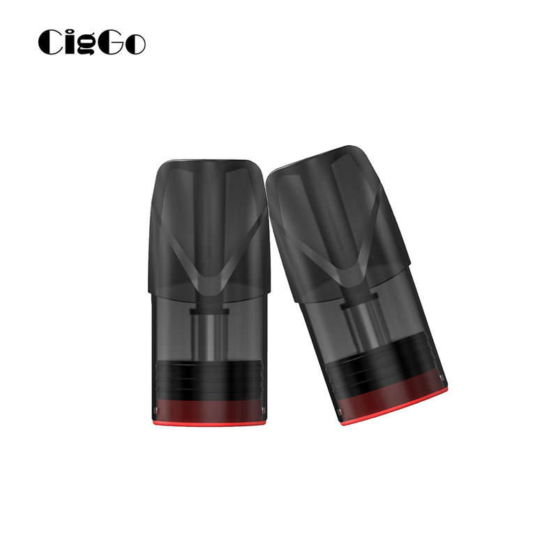 Food Grade PCTG Vape Pod 1.8ml Ceramic Coil Empty Vape Cartridge