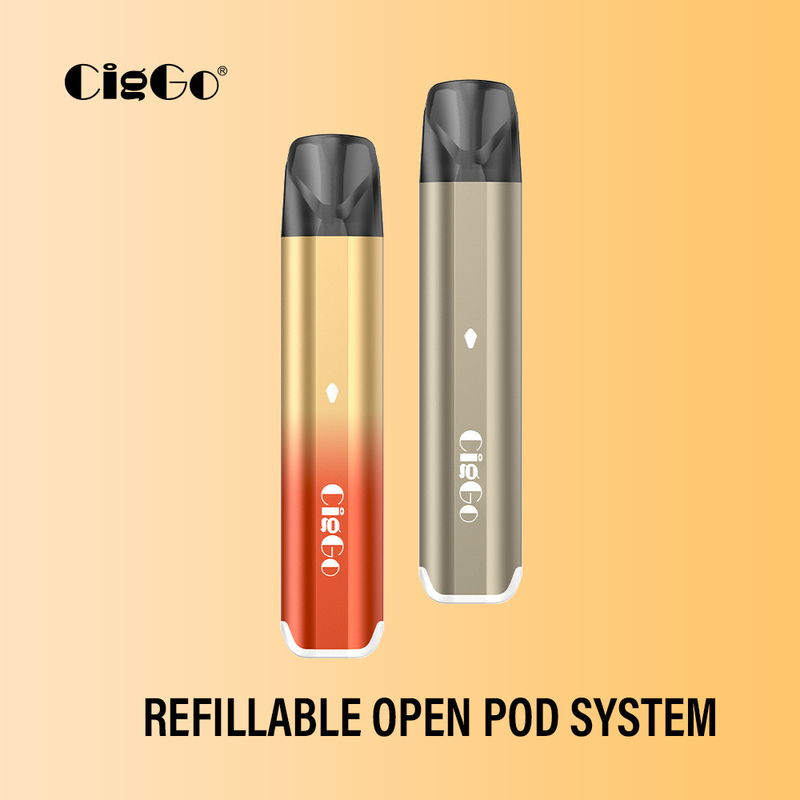 750Mah Battery Pod System Starter Kit 2ml Pod Style Tank Vape Pen