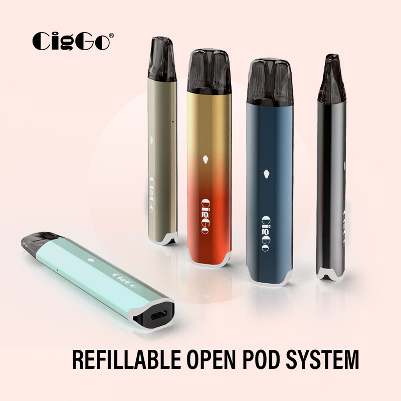 THC Vape Pen Kits DTL Smooth Vaping Refillable Vape Pen Inbuilt 750Mah