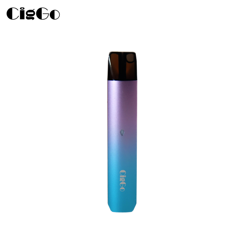 450Mah Rechargeable Vape Pen Aluminium Materials Closed Pod Vape Pen