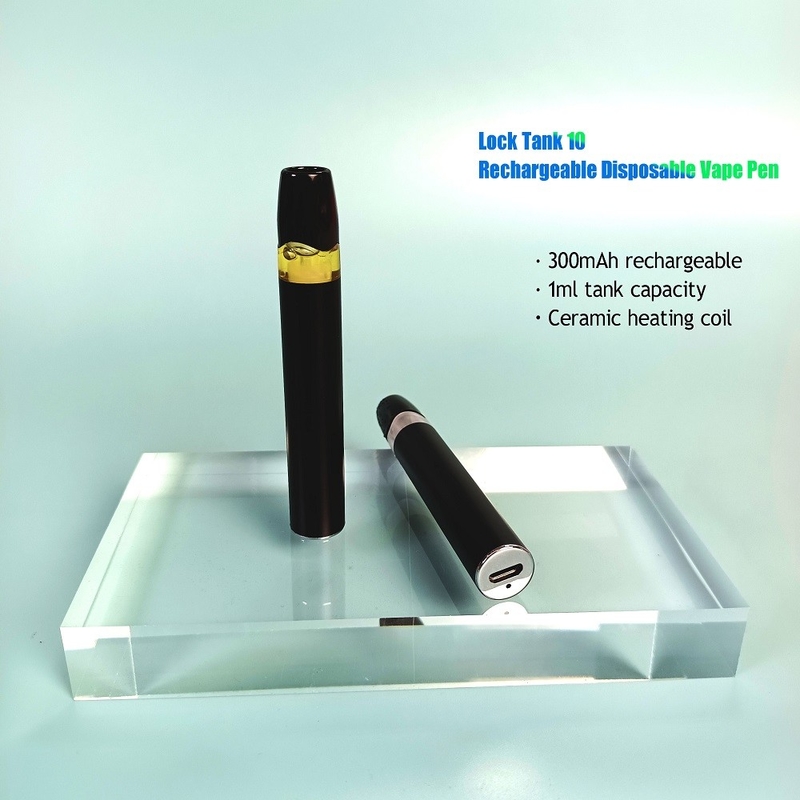 Disposable CBD Oil Vaporizer 510 Thread 1ml Vape Pen For Thick Wax THC Oil